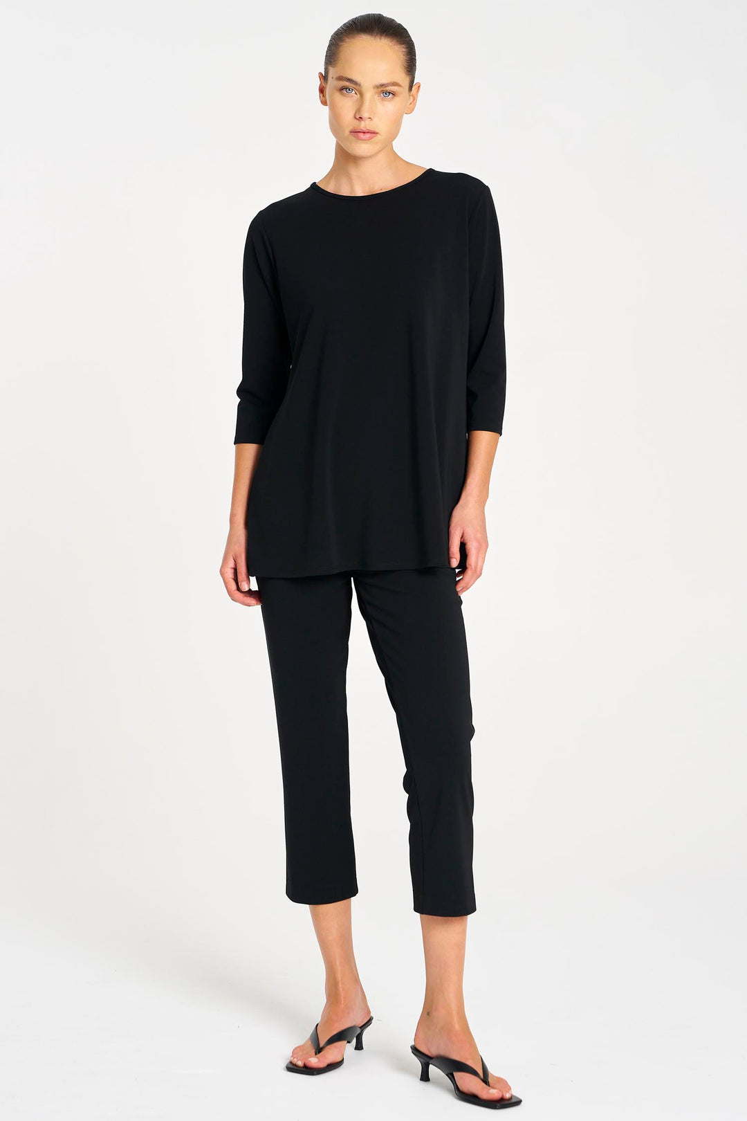 Flared Top in True Navy
