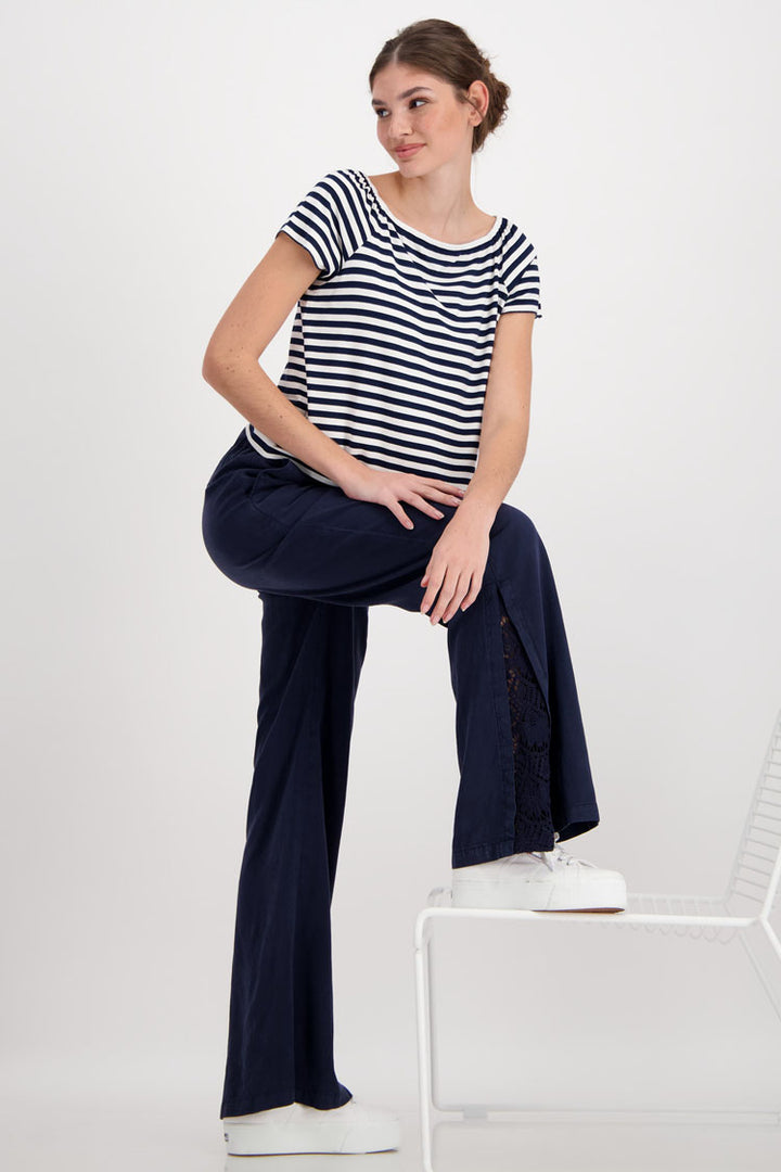 Flared Wide Leg Lace Pants | FINAL SALE