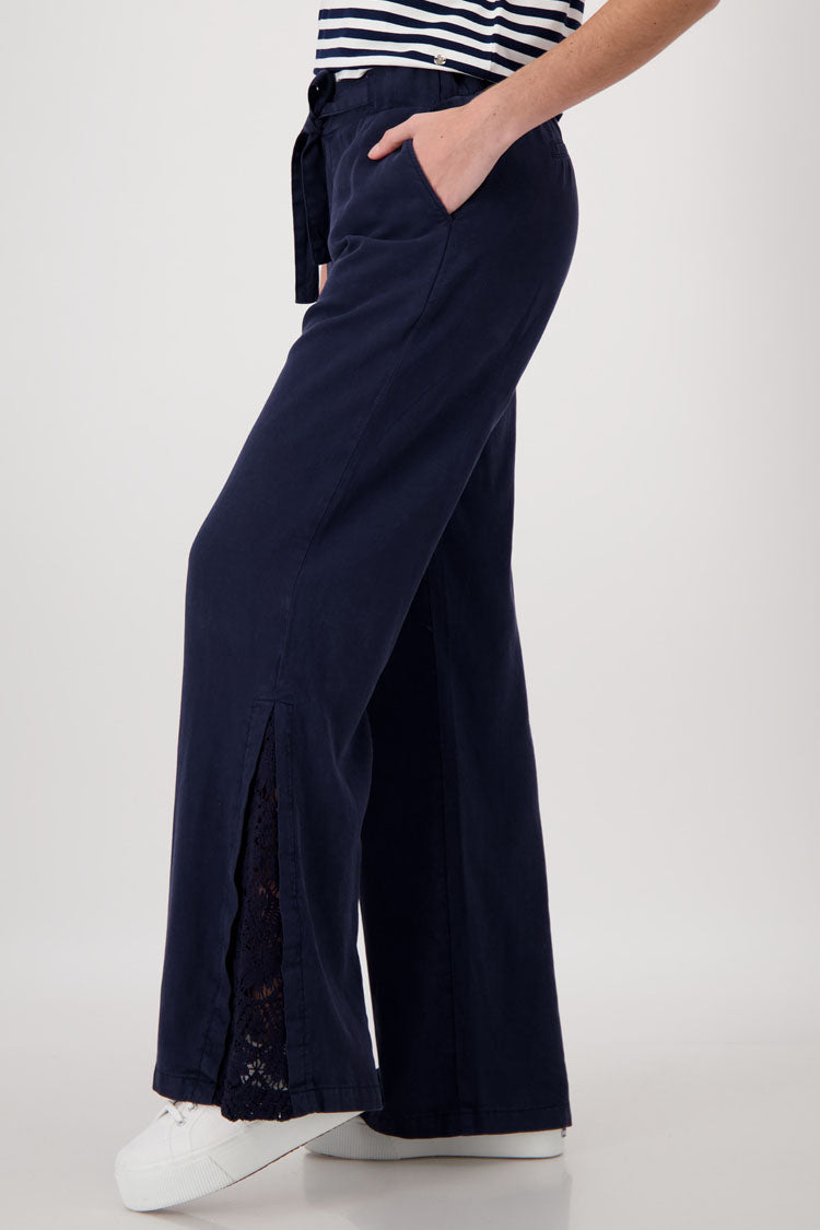 Flared Wide Leg Lace Pants | FINAL SALE