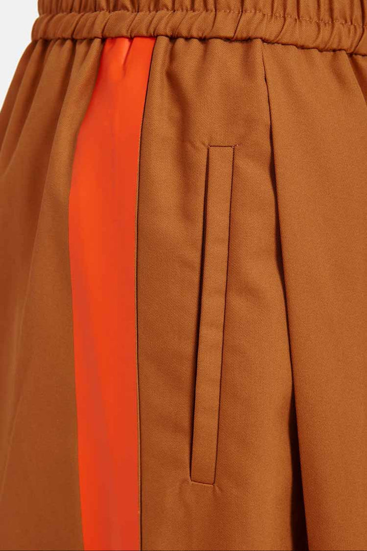 Fleetwoodmac Wide Leg Pants w Orange Stripe | FINAL SALE