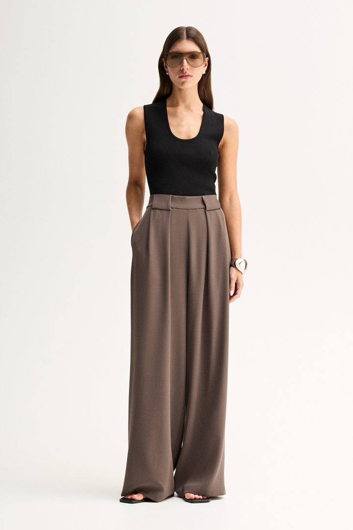 Fleur Pant in Taupe
