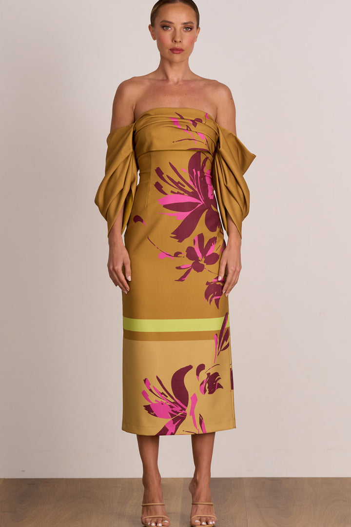 Flicker Party Midi Dress