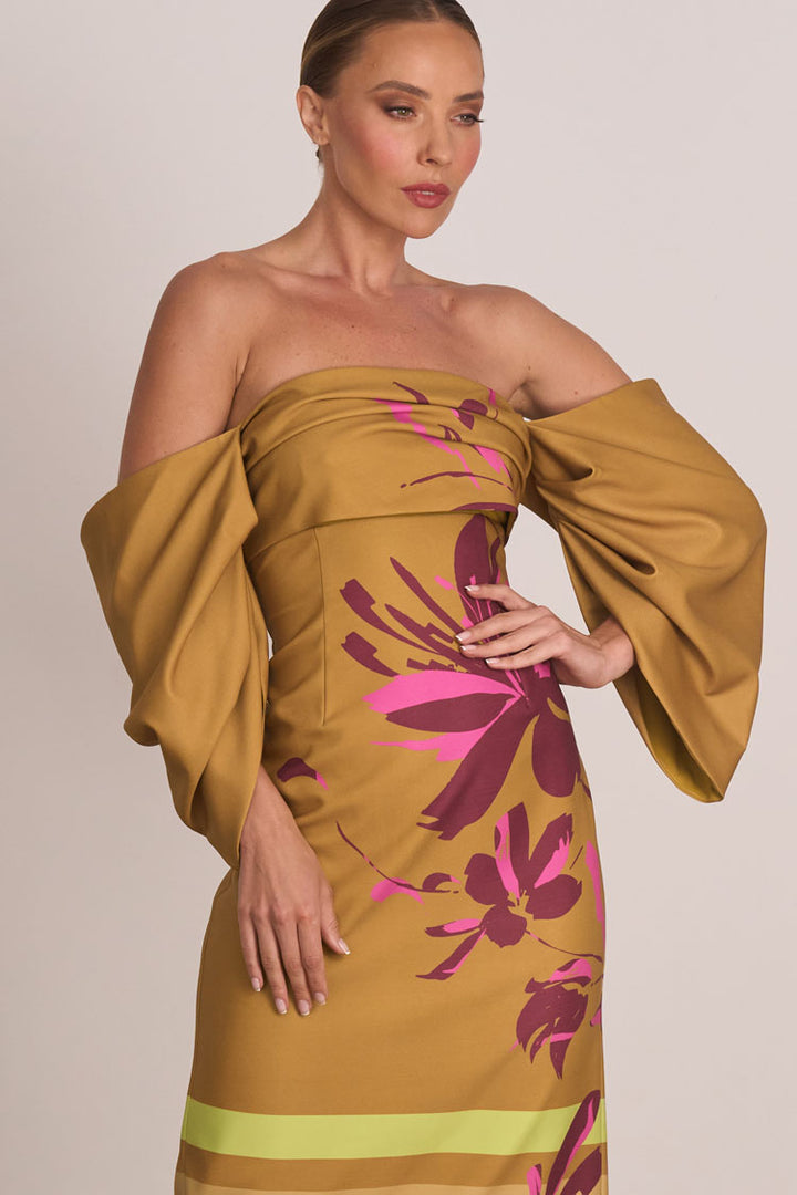 Flicker Party Midi Dress