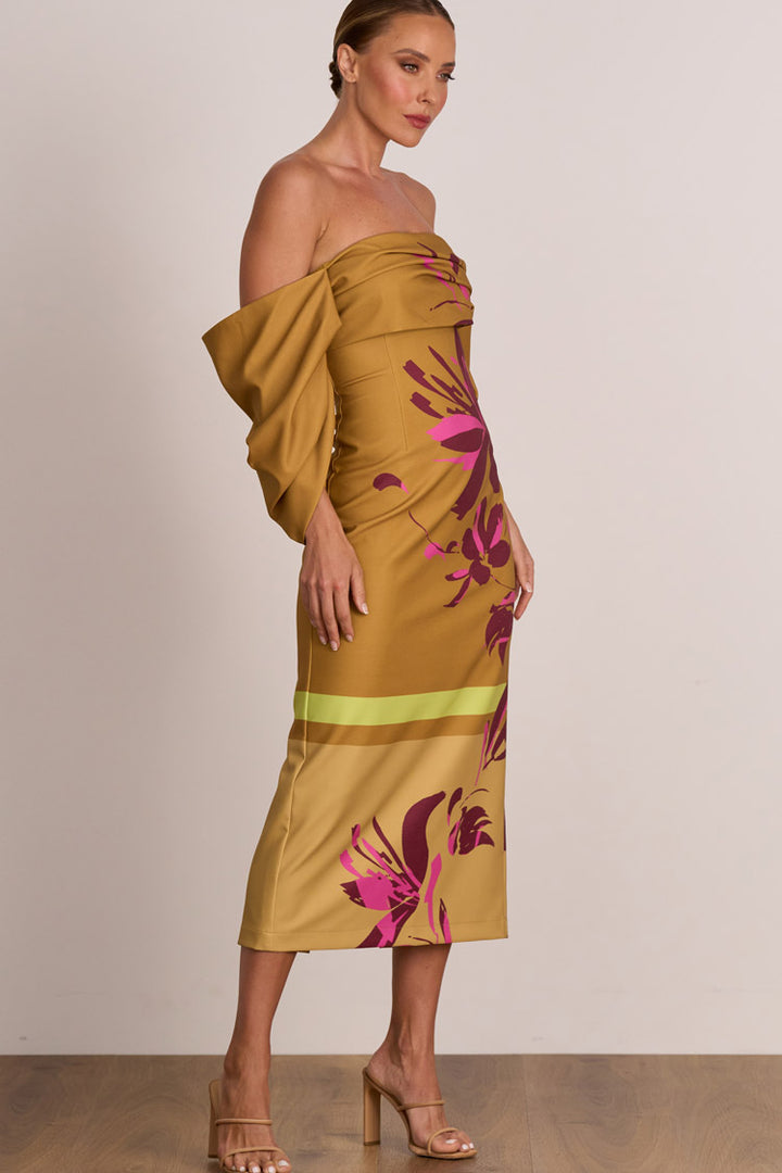 Flicker Party Midi Dress