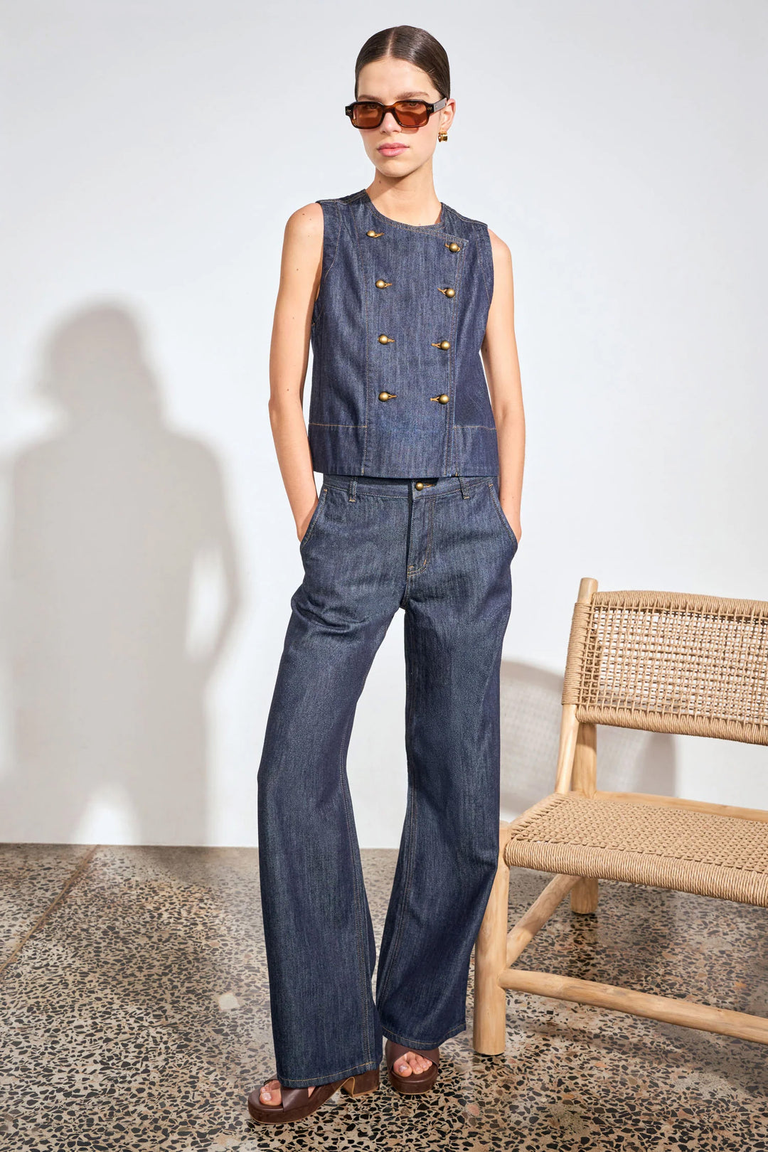 Flint Jean in Dark Denim