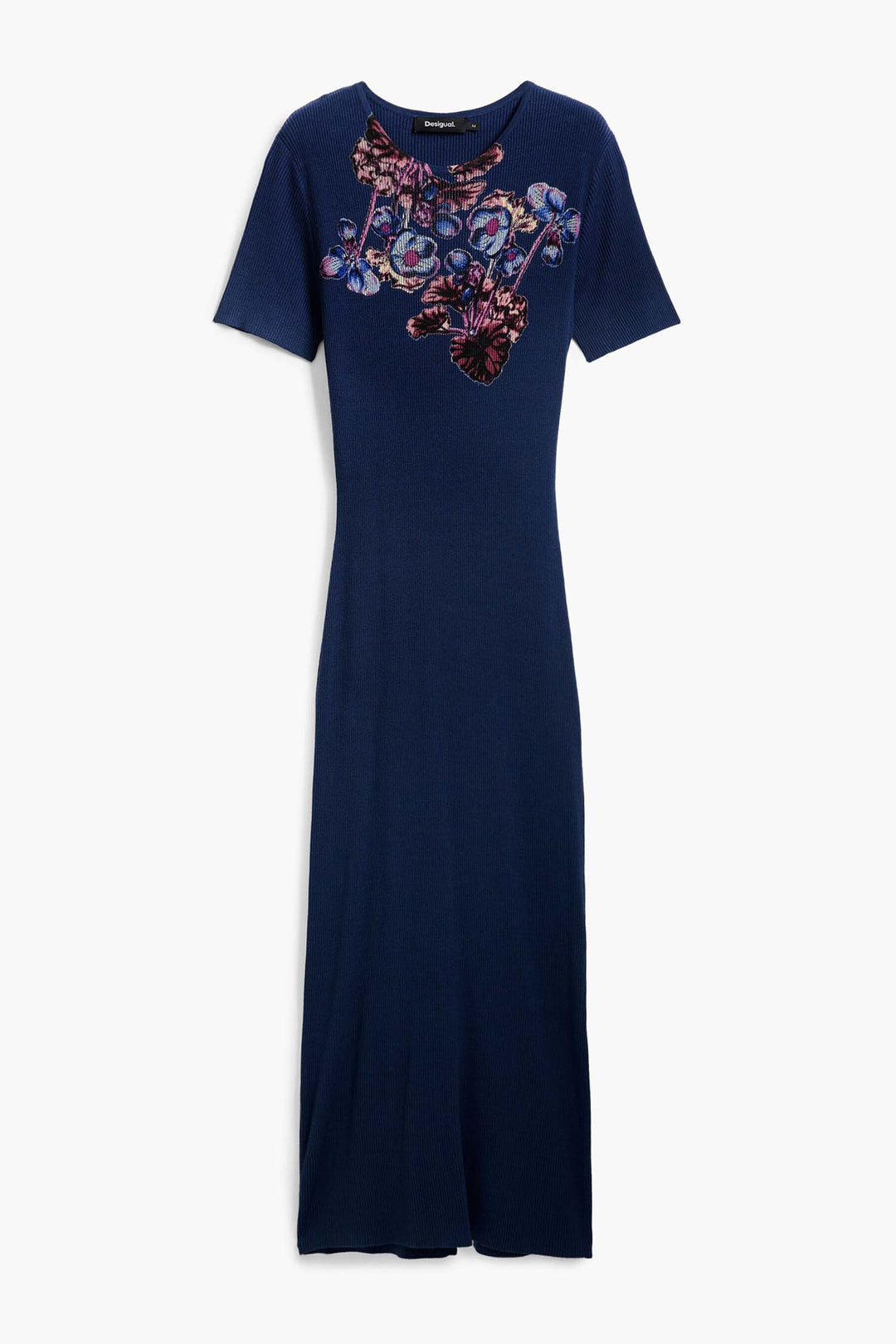 Floral Fitted Midi Dress