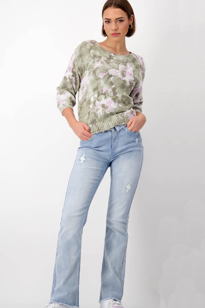 Floral Pattern Sweater | FINAL SALE