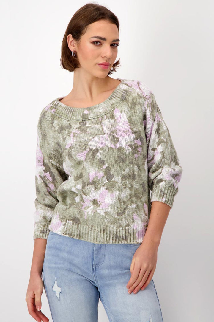 Floral Pattern Sweater | FINAL SALE