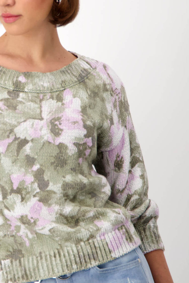 Floral Pattern Sweater | FINAL SALE