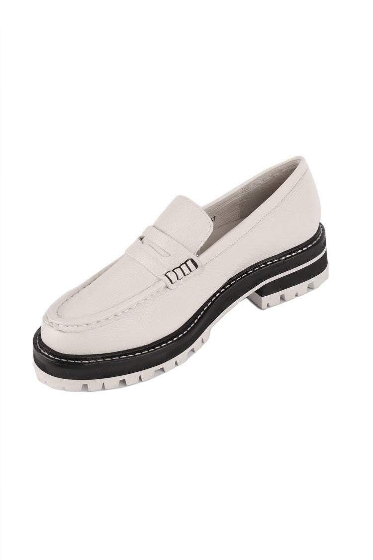 Flout Tumble Leather Loafer