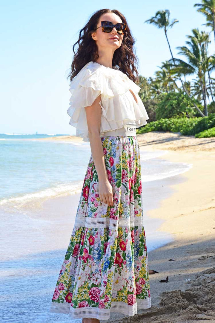 Flower Supply Skirt in Floral