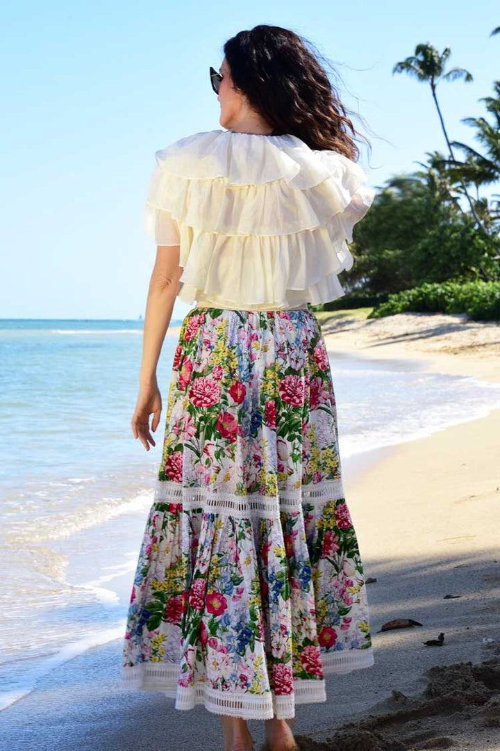Flower Supply Skirt in Floral