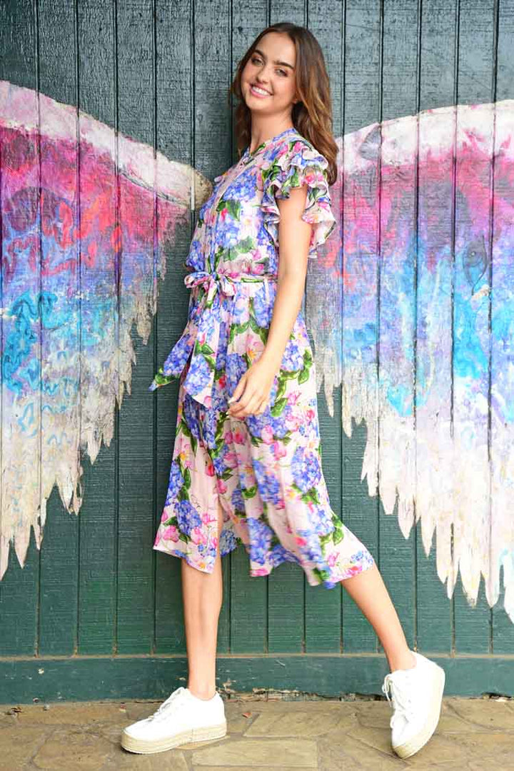 Flute Yourself Dress in Pink