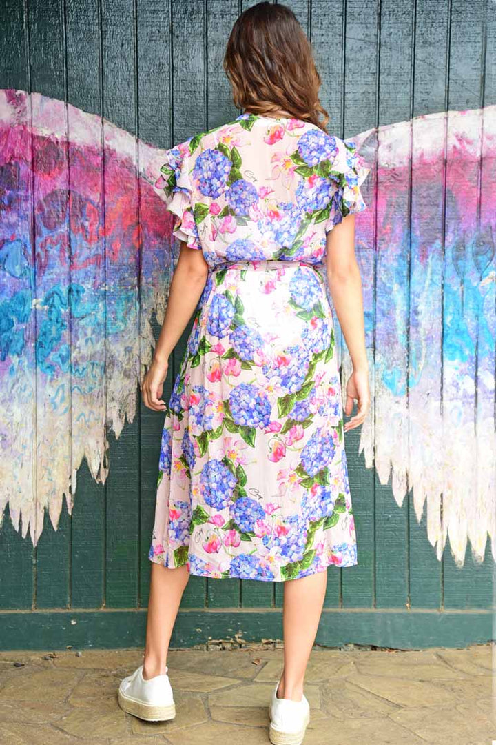 Flute Yourself Dress in Pink