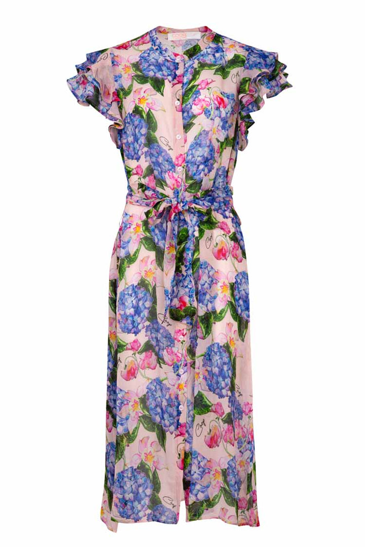 Flute Yourself Dress in Pink