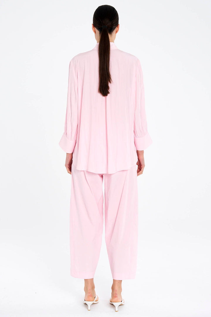 Folded Blouse in Rosebud