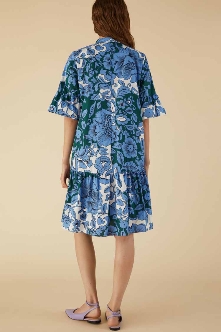 Formia Printed Floral Midi Dress