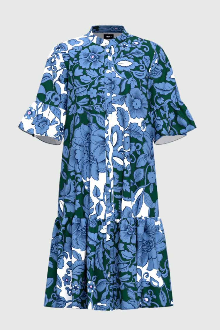 Formia Printed Floral Midi Dress