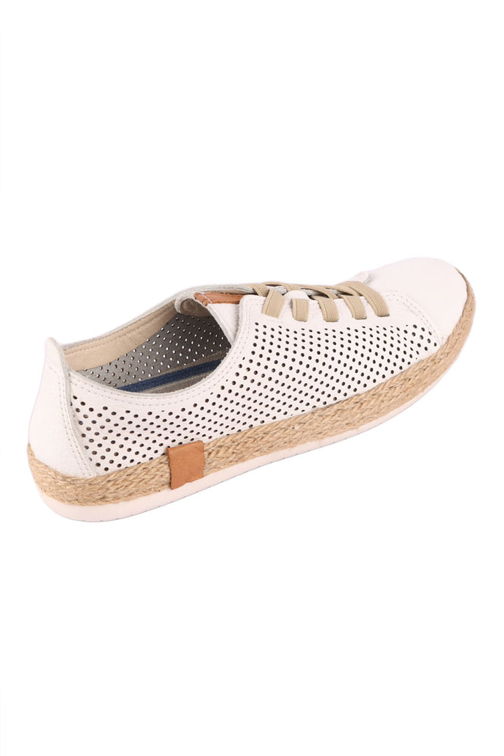 Fresh Slip On Flat in White