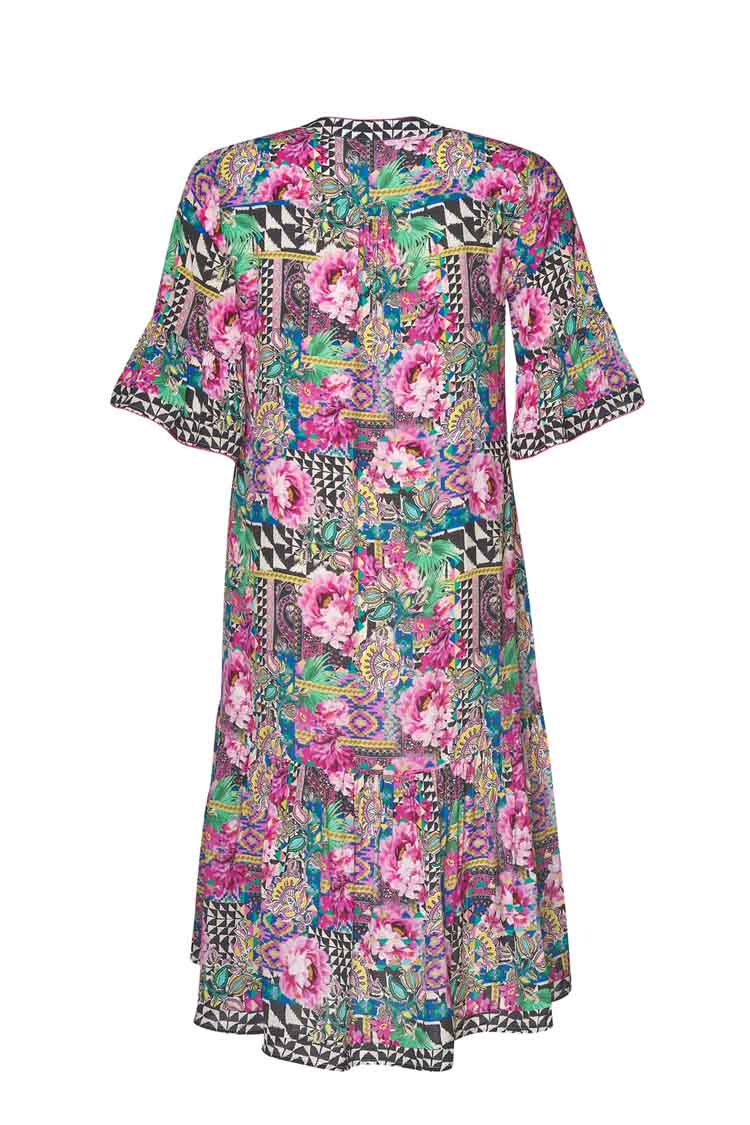 Frida Printed Dress