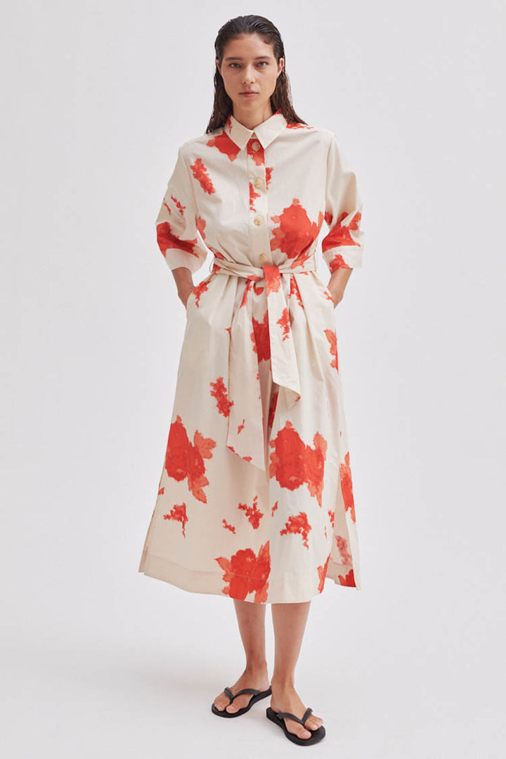 Fridenza Dress in Dark Chalk