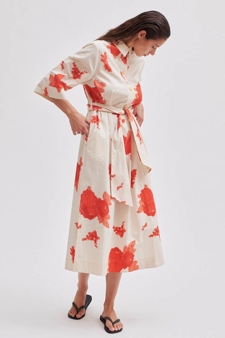 Fridenza Dress in Dark Chalk
