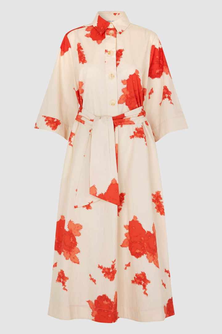 Fridenza Dress in Dark Chalk