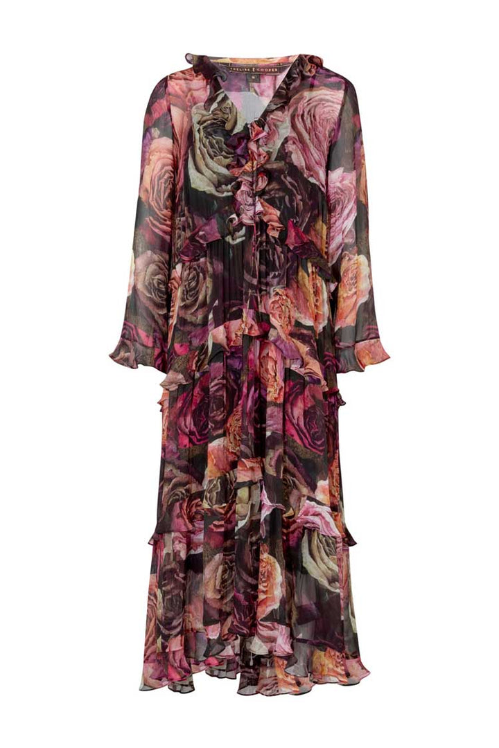 Can't Frock Me Now Dress in Dark Rose