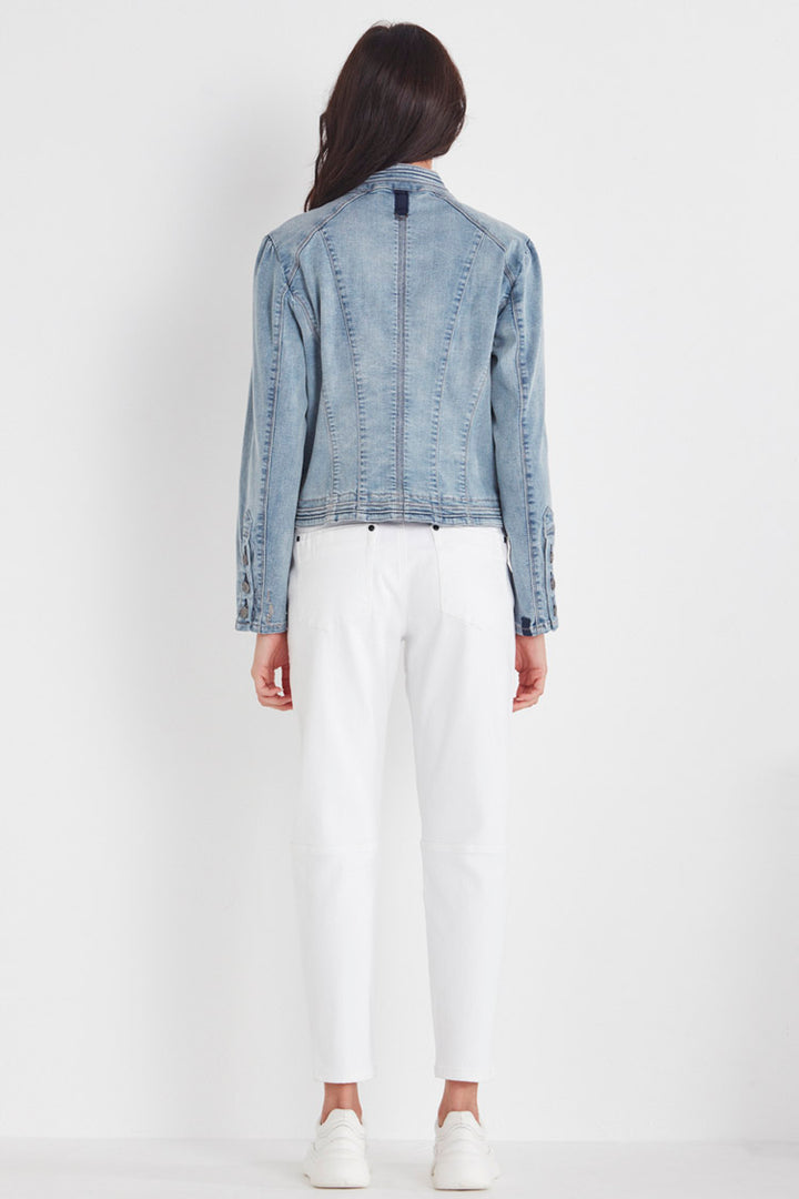 Gabby Jacket in Snow Wash Denim