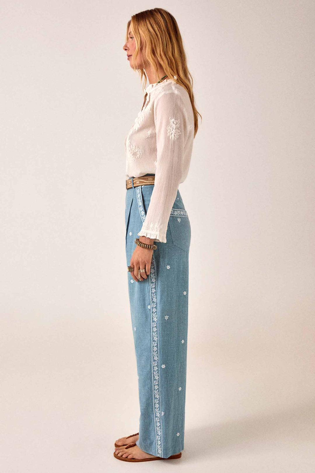 Gabriela Blouse in Off White