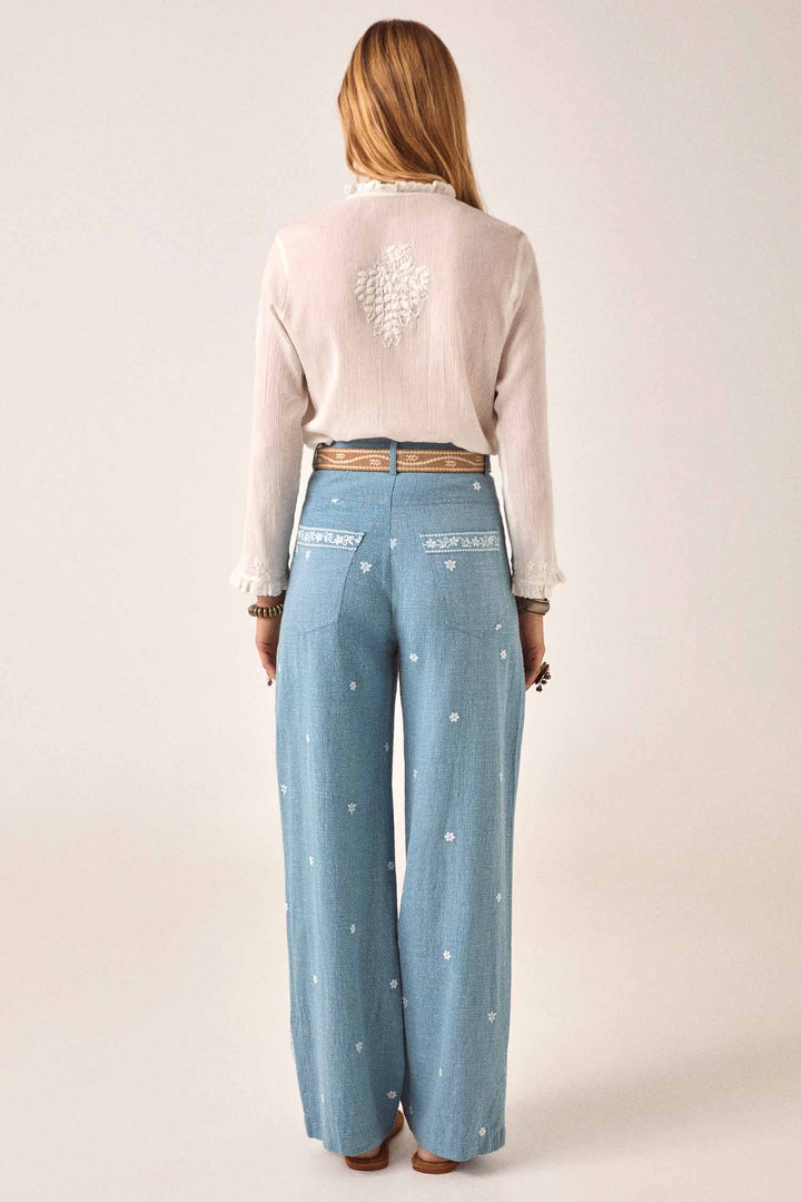 Gabriela Blouse in Off White