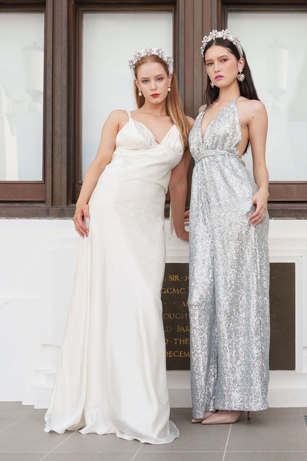 Gabriella Gown in Ivory | Satin