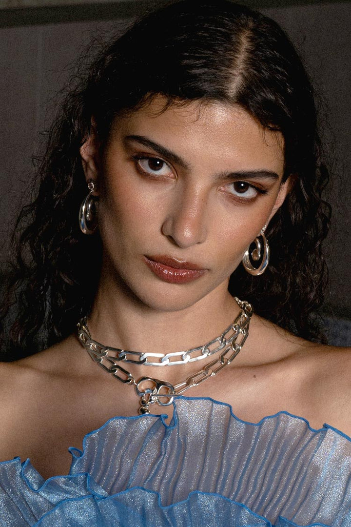 Gaia Earring in Silver