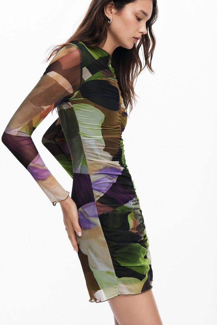 Garazi Printed Floral Mini Dress
