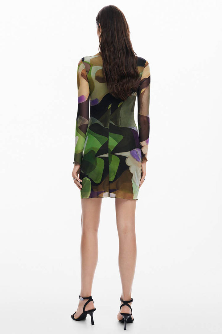Garazi Printed Floral Mini Dress