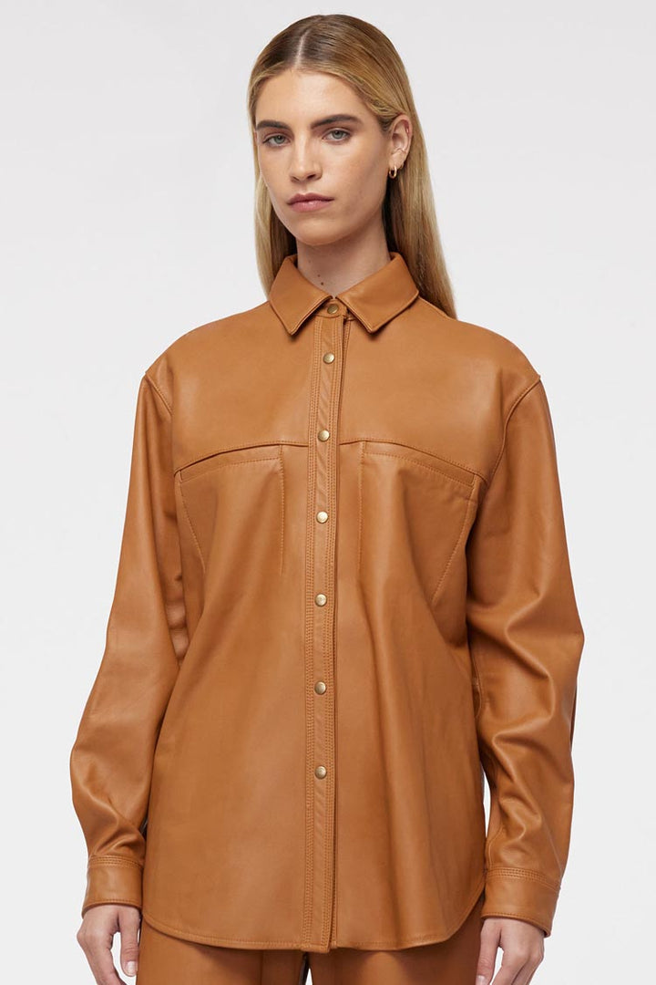 Genesis Leather Shirt | FINAL SALE