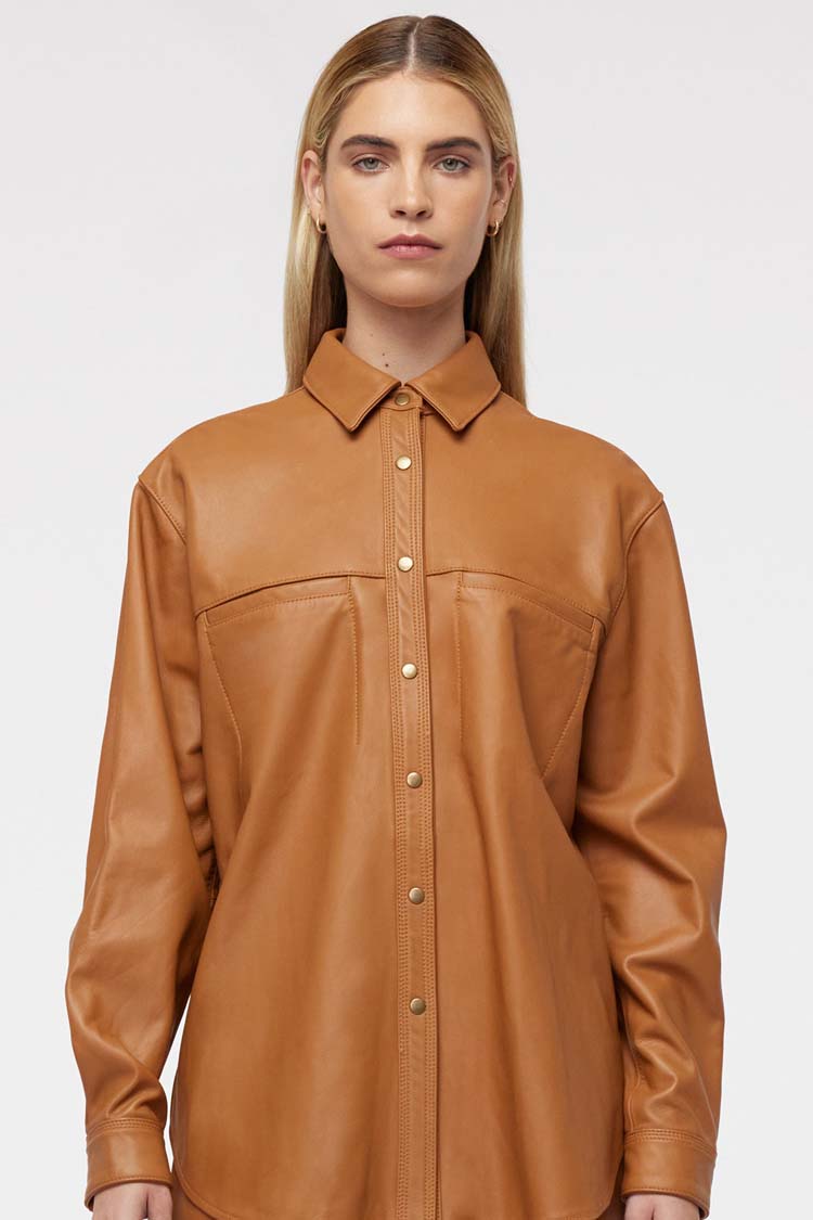 Genesis Leather Shirt | FINAL SALE