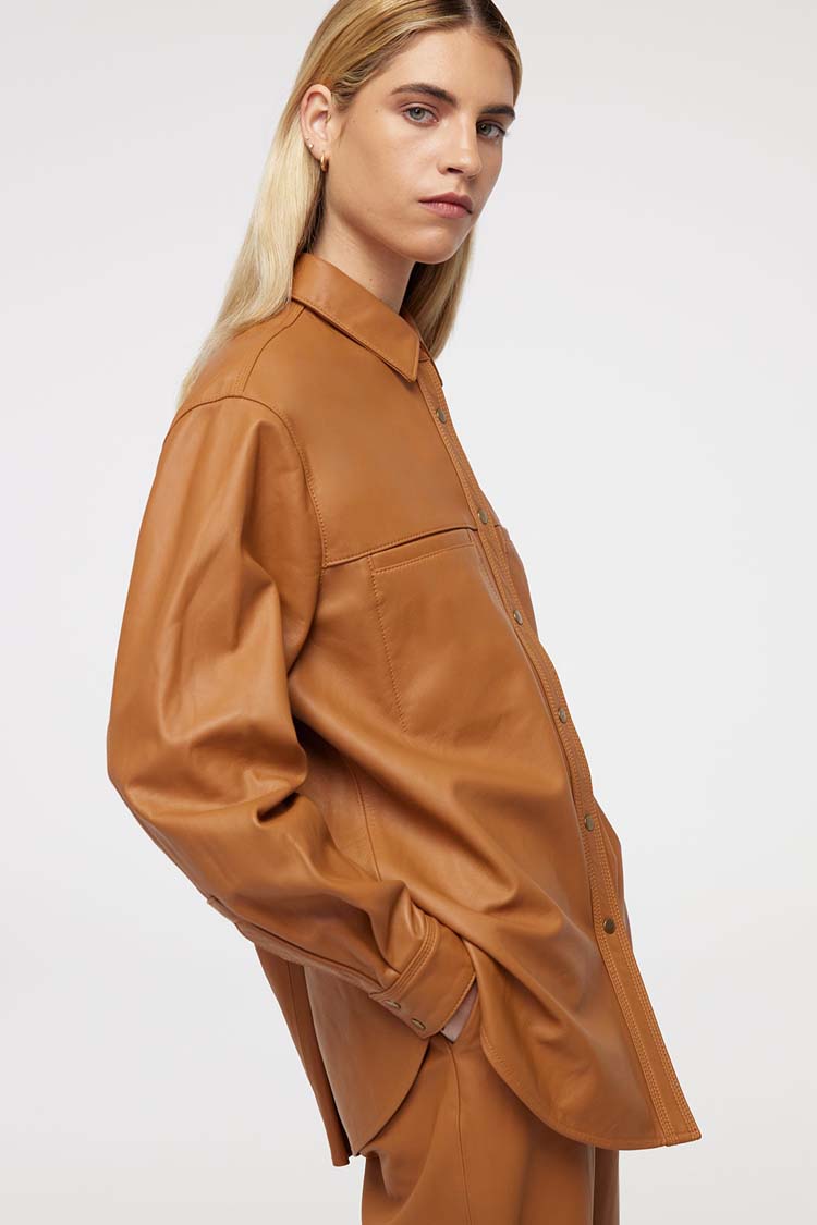 Genesis Leather Shirt | FINAL SALE