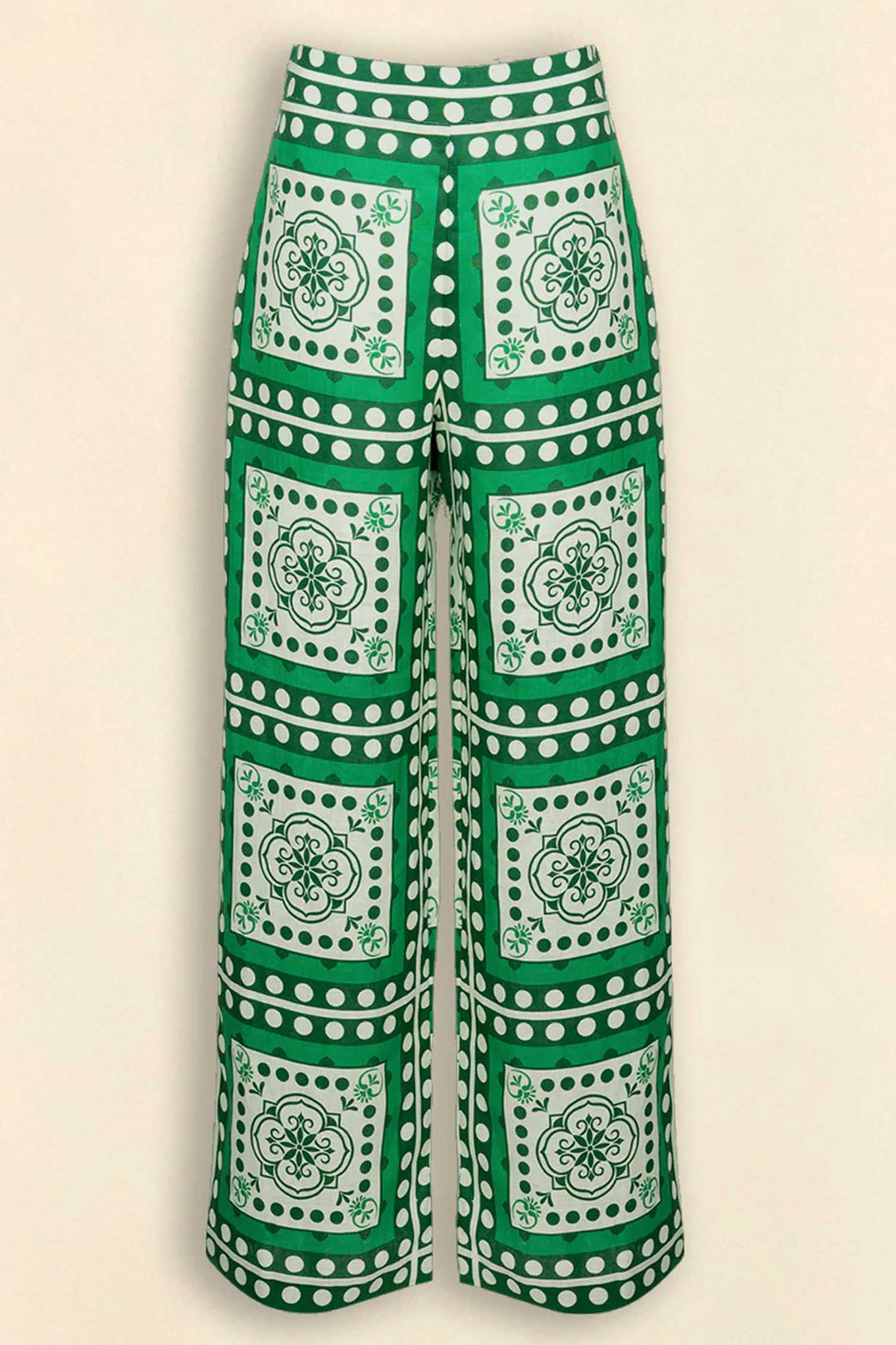 Gesture Pant in Parrot Scarf