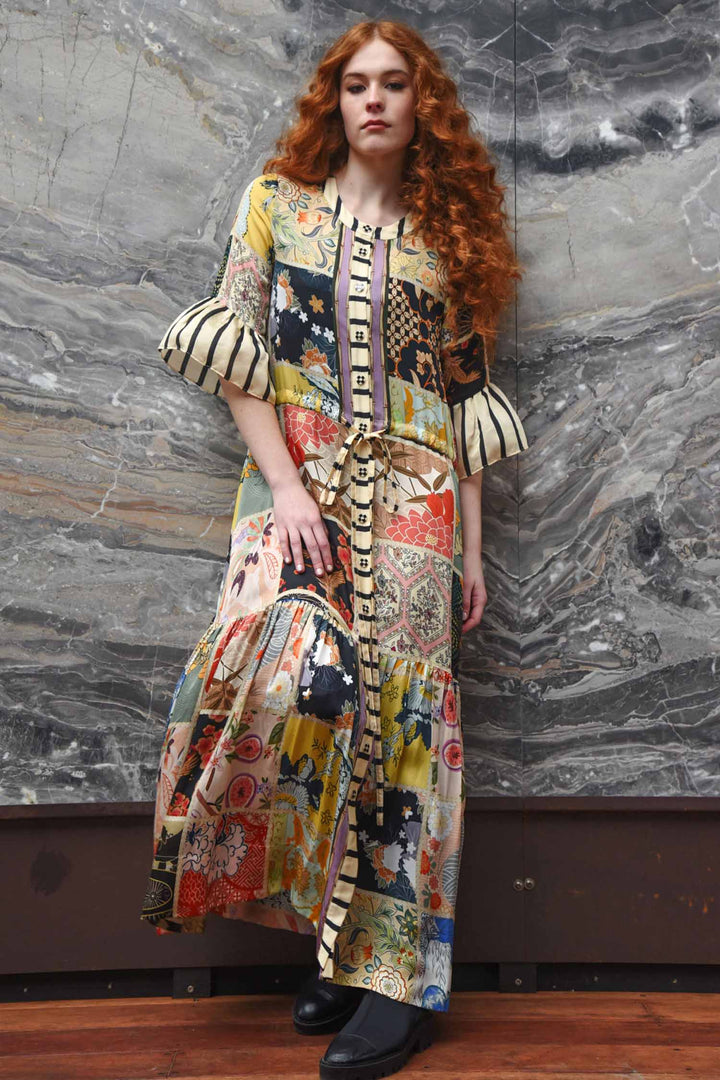 Get Into Character Dress in Squares