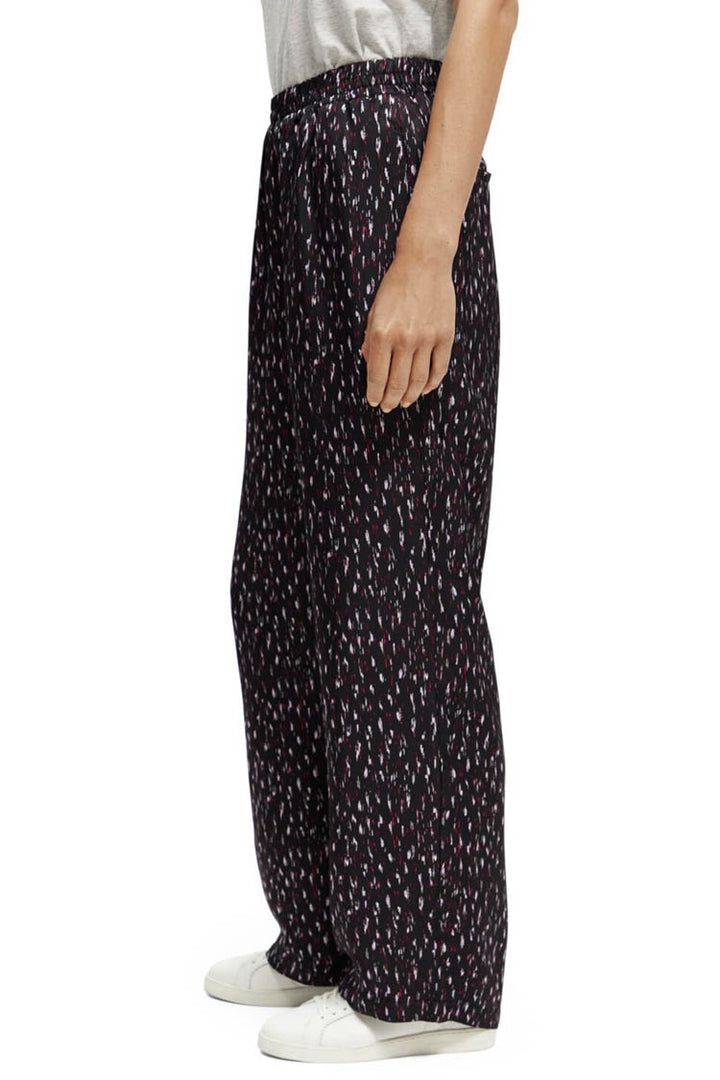 Gia Wide Leg Printed Trousers