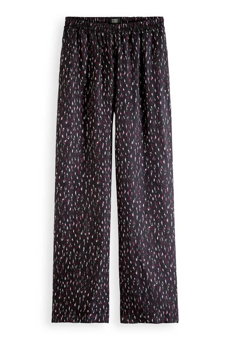Gia Wide Leg Printed Trousers