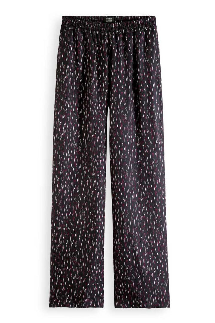 Gia Wide Leg Printed Trousers