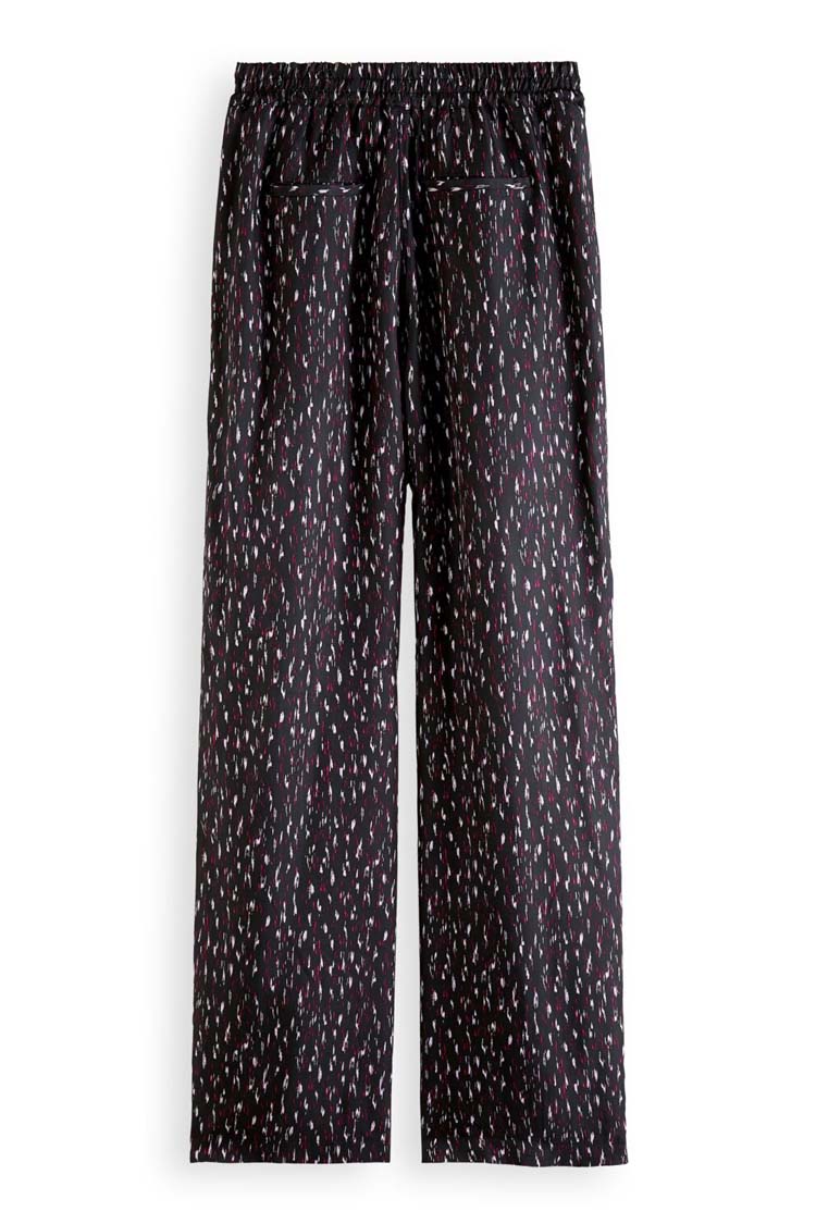 Gia Wide Leg Printed Trousers