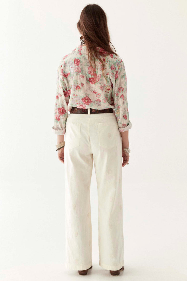Giorgia Balmoral Blouse in Candy Rose