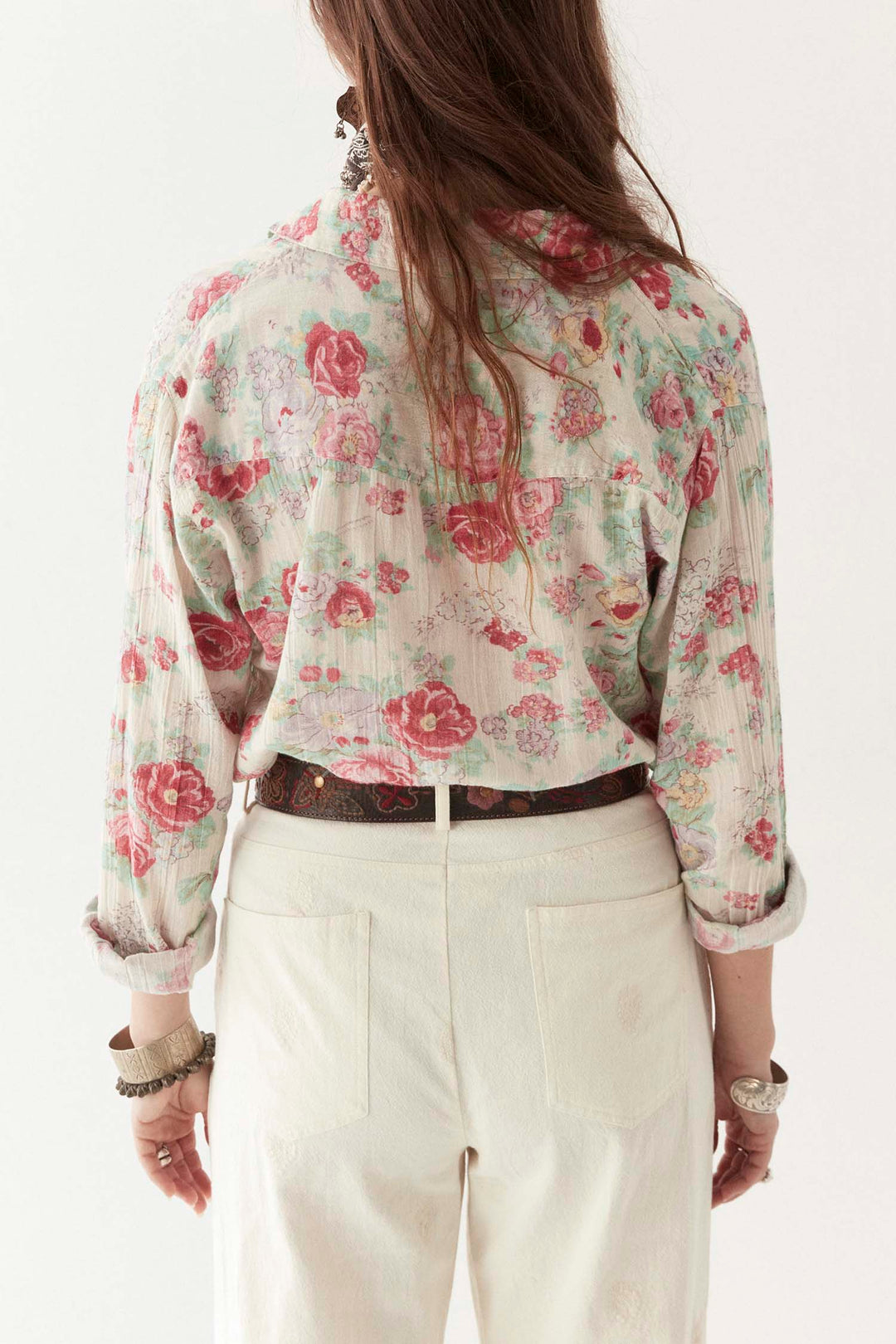 Giorgia Balmoral Blouse in Candy Rose