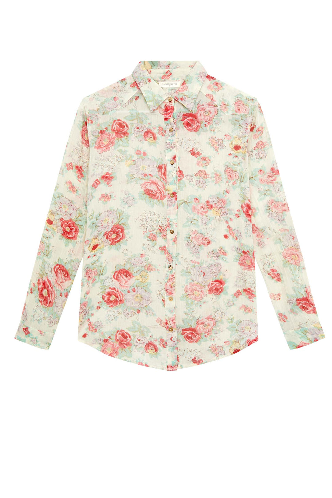 Giorgia Balmoral Blouse in Candy Rose