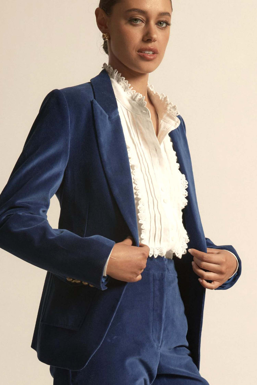 Glace Jacket in Sapphire