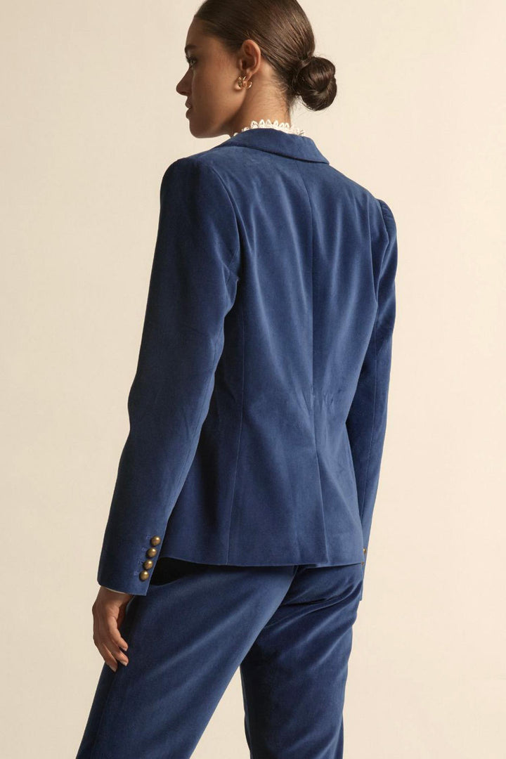 Glace Jacket in Sapphire