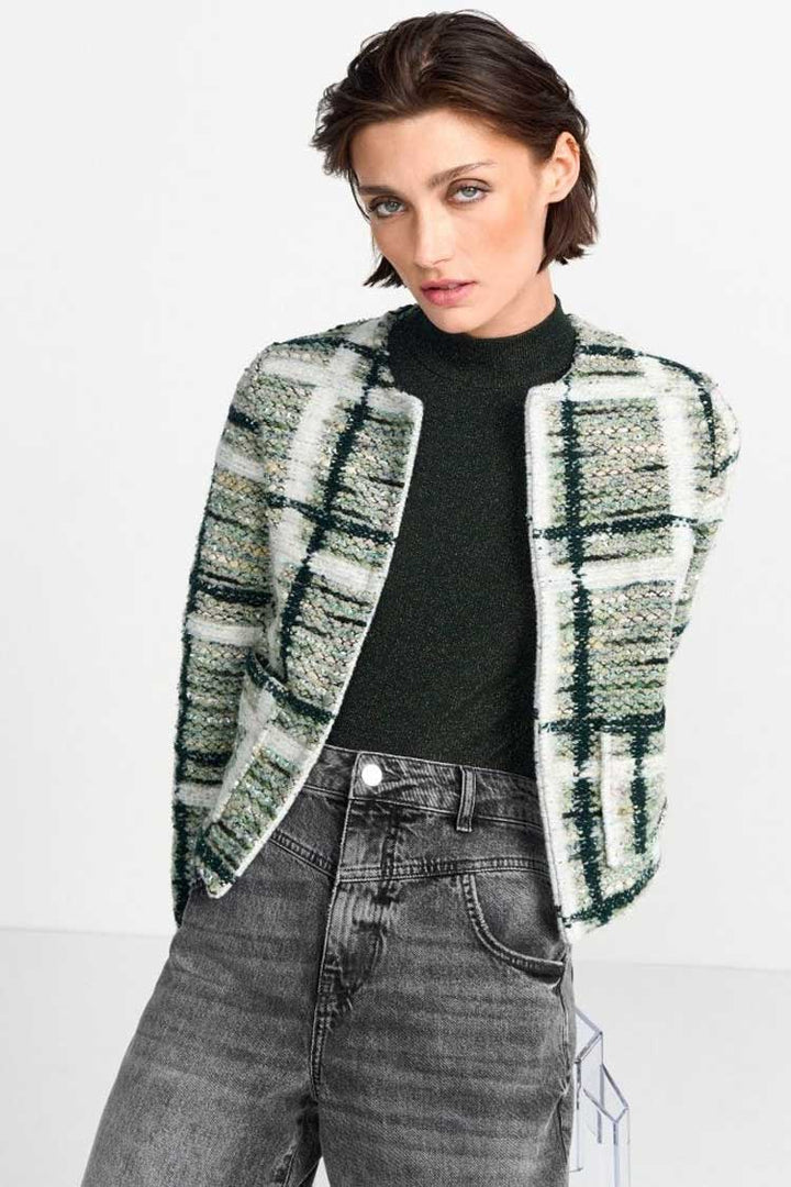 Glam Boucle Jacket in Matcha